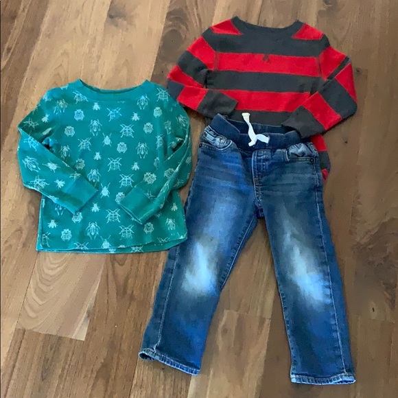 GAP Other - Boys 3T jeans and thermal lot